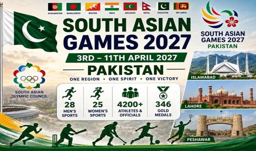 Pakistan Confirms South Asian Games Schedule for Next April