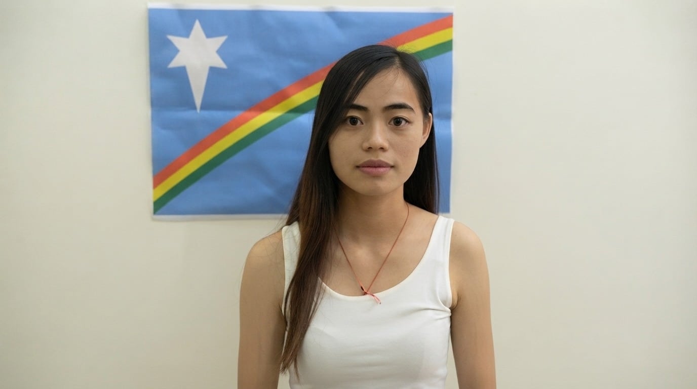 Naga Woman Greets Pakistan on Independence Day