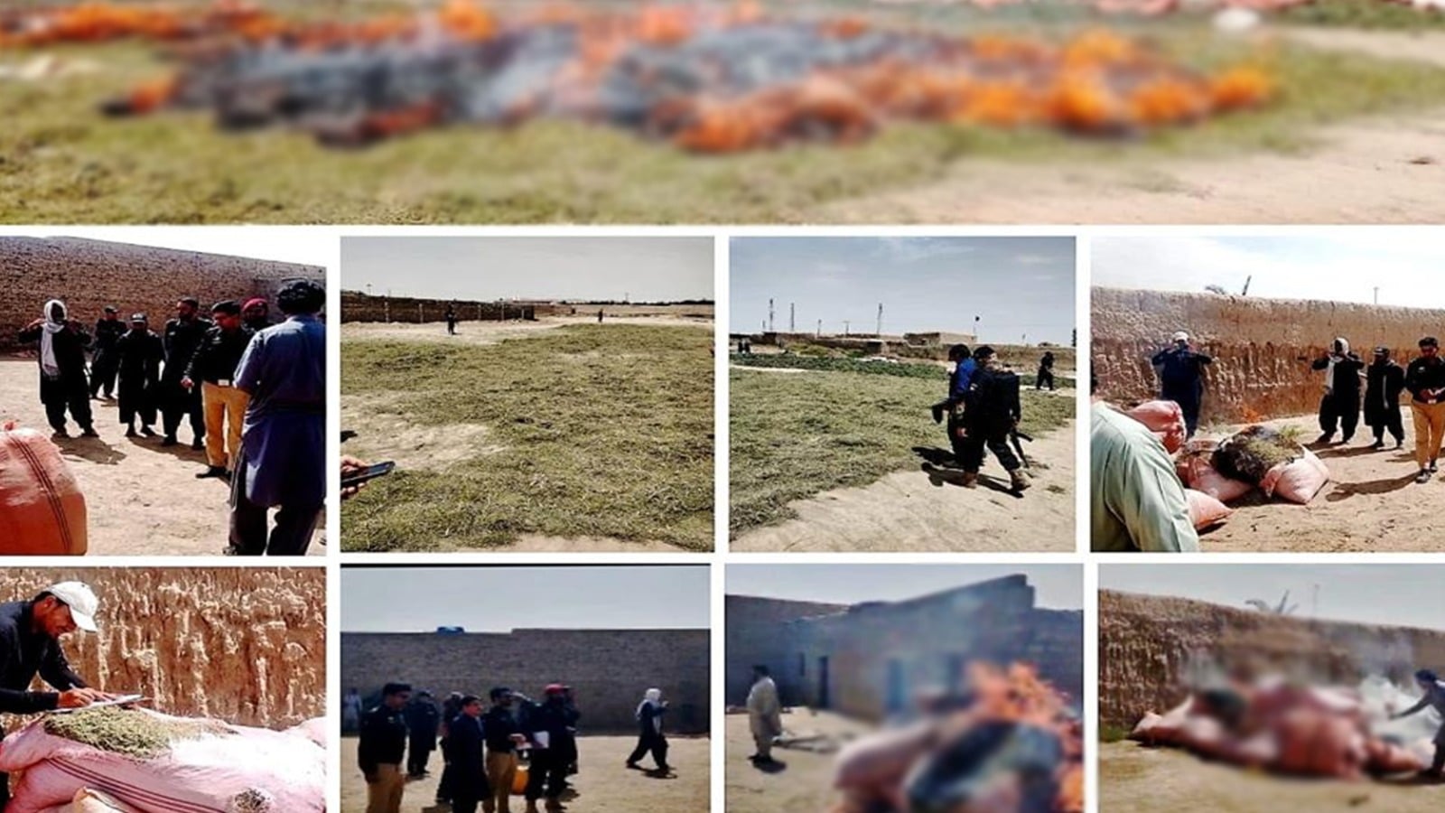 Security Forces Demolish Illegal Ephedra Factory in Pishin