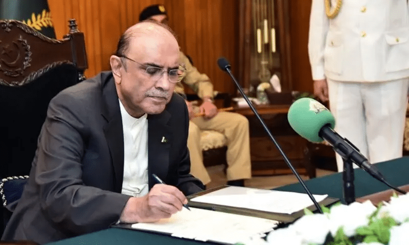 President Zardari Approves Appointment of Additional Judges to High Courts