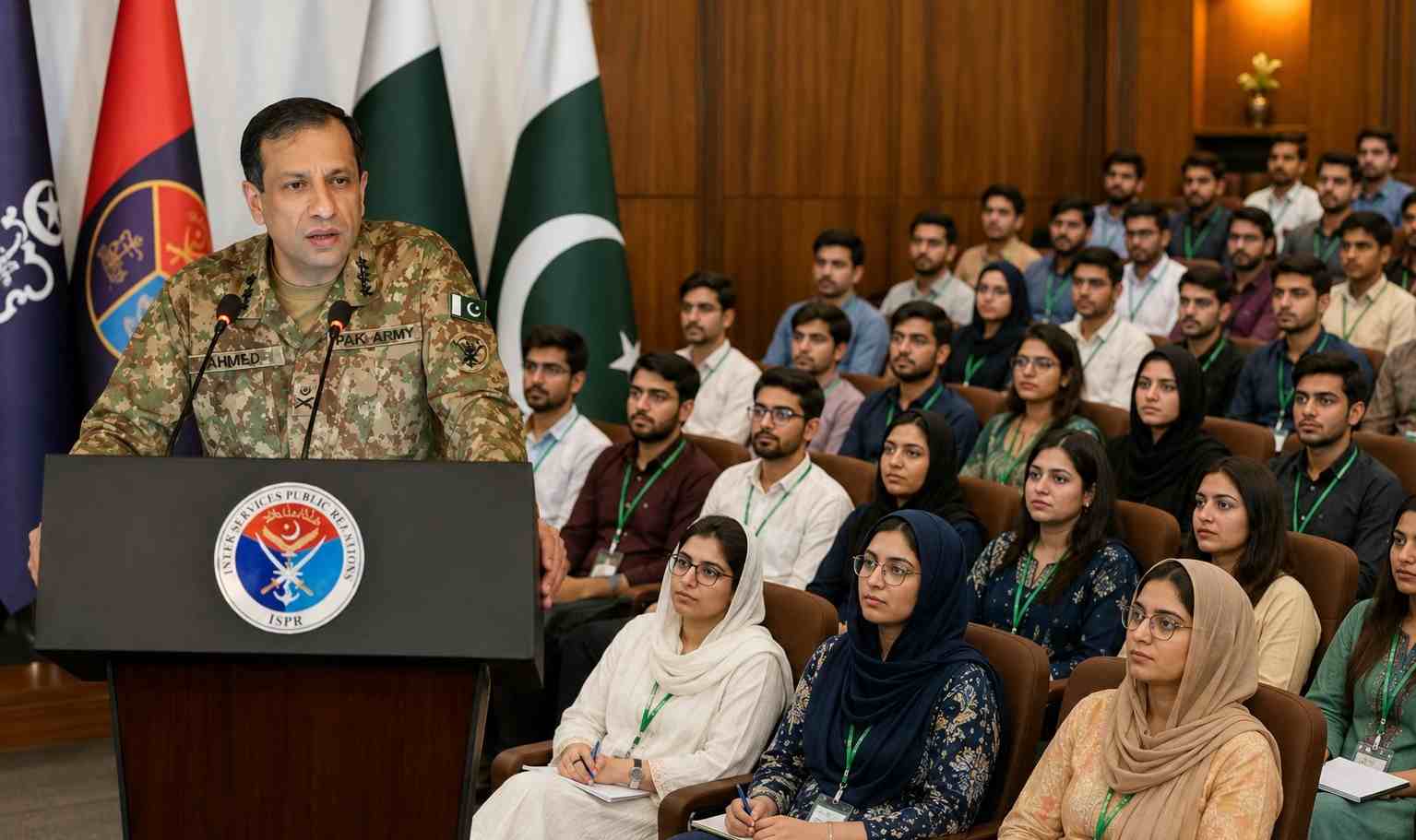 DG ISPR Holds Interactive Session with Summer Internship 2026 Students