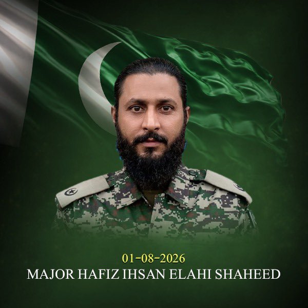 Five Khawarij Militants Killed, Army Major Martyred in North Waziristan Operation