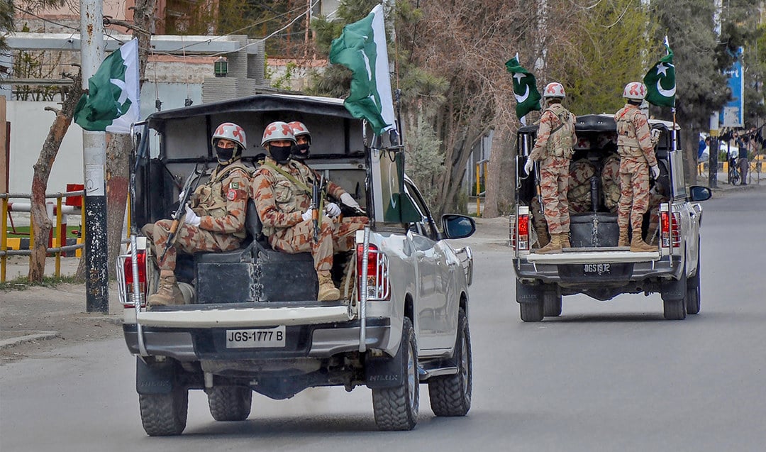Two Militants Killed as Security Forces Foil Road Blockade in Mastung