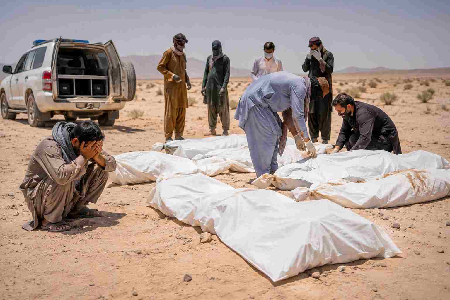 Fourteen Afghan Migrants Found Dead in Desert Near Iran Border