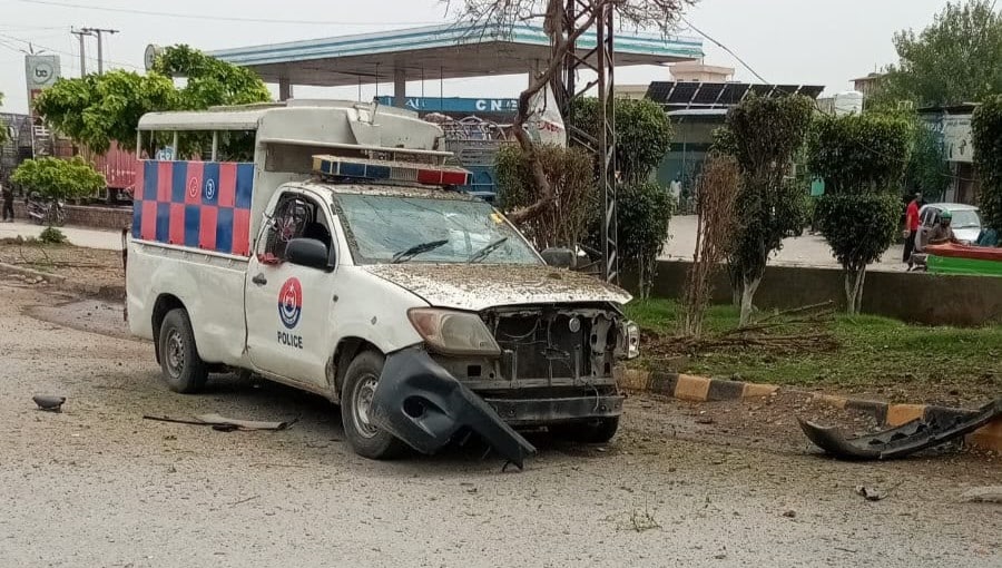 IED Blast Near Police Mobile Injures Policeman in Peshawar