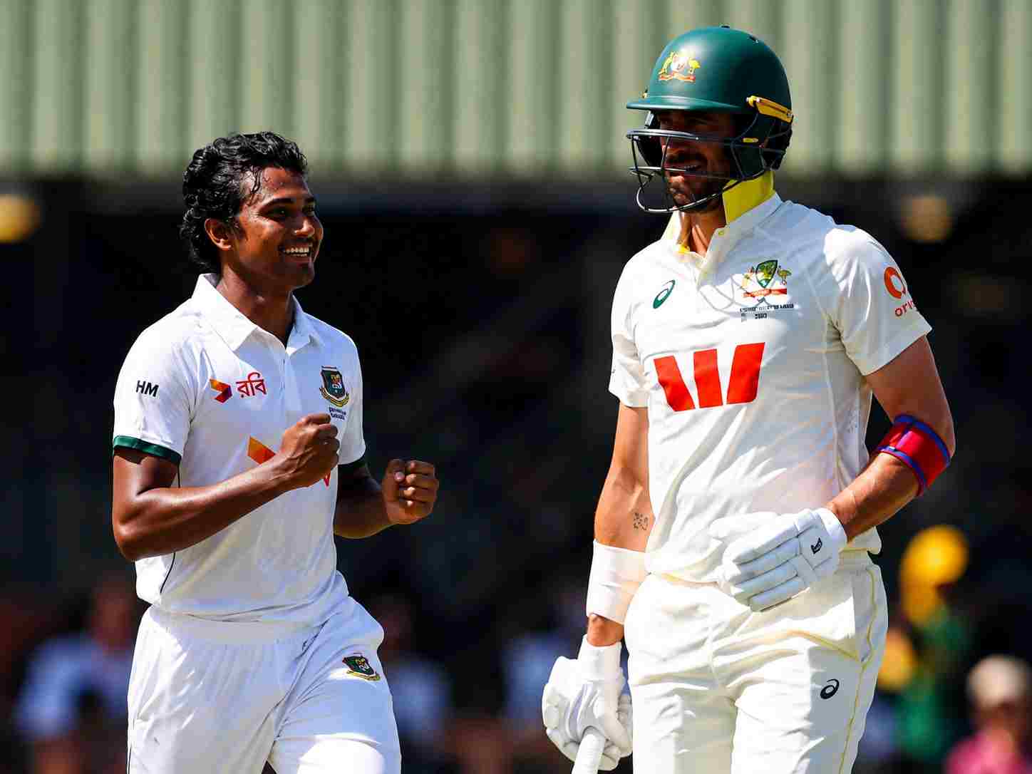 Hasan Mahmud Six-For Bundles Australia Out for 198