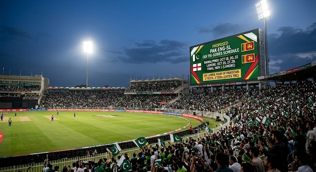 Pakistan-England-Sri Lanka ODI Tri-Series Proposed Schedule Emerges