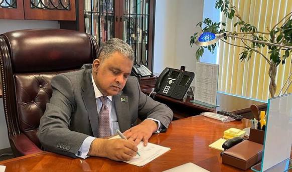 Pak seeks increased US investment in mining, surgical instruments sectors: Ambassador Rizwan Sheikh