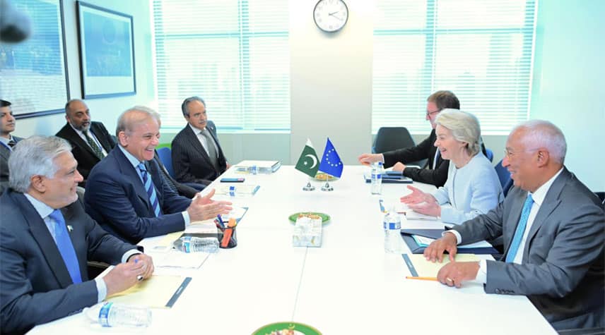 PM Shehbaz Reaffirms Pakistan-EU Partnership at UNGA Meeting