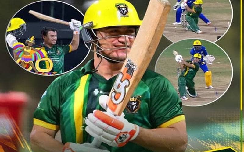 Maaz Sadaqat Smashed Fastest Century in Caribbean Premier League