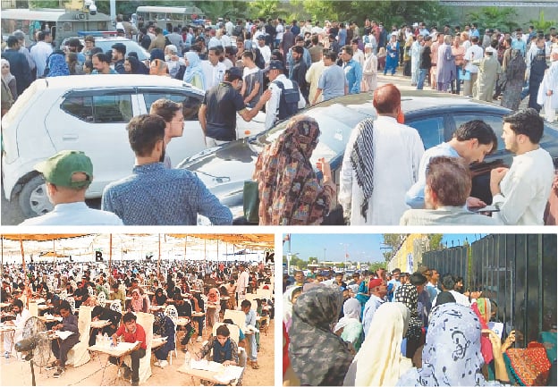 The paper circulating on social media and allegedly linked to the MDCAT 2026 examination has caused concern among medical admission candidates in Karachi.