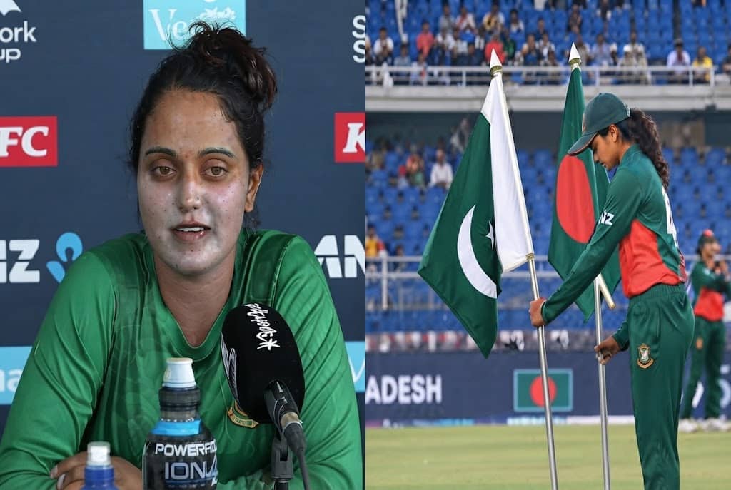 Bangladesh Women’s Cricket Team Captain Saved Pakistan's Flag from Falling