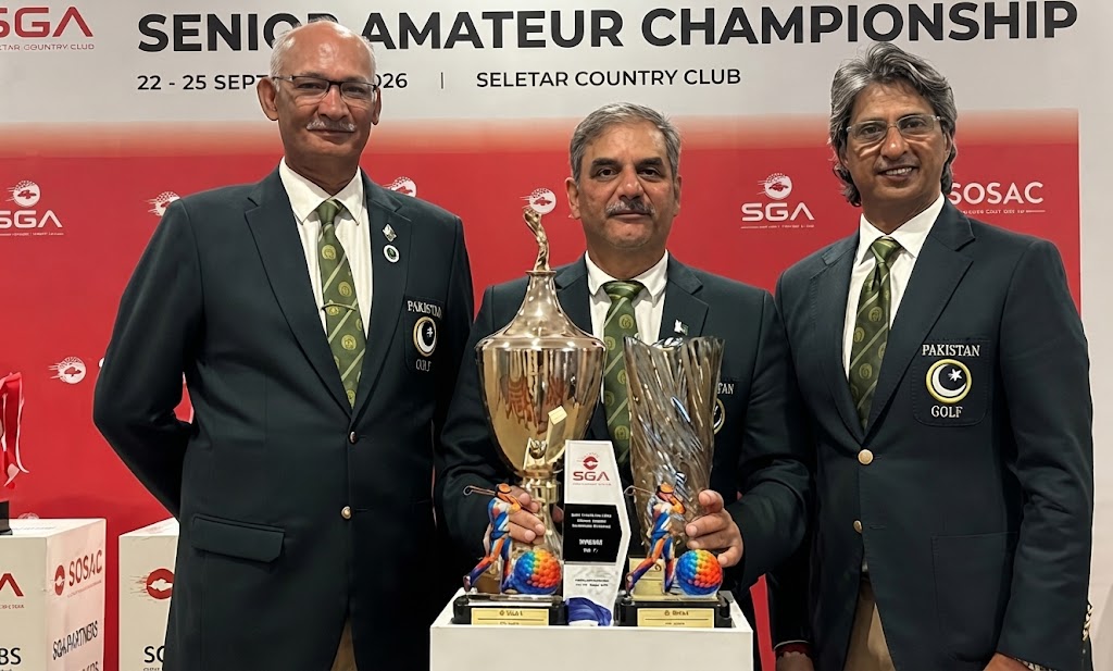 Pakistan’s Ahmed Zafar Hayat Wins Singapore Open Senior Golf Title