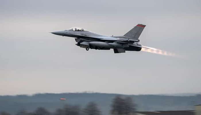 US F-16 Fighter Jet Crashes Near Spangdahlem Air Base in Germany