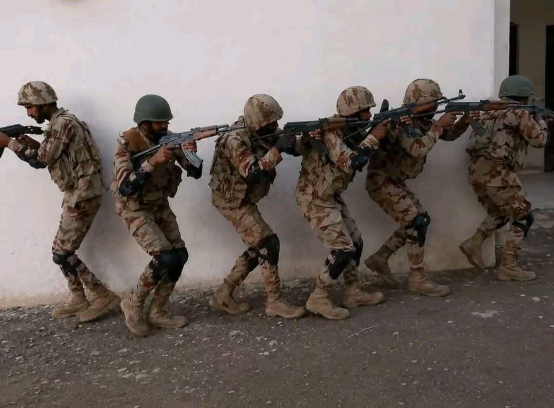 The security forces have conducted an intelligence-based operation against a suspected militant hideout in the Raij area of Kalat district, reportedly rescuing 23 abducted civilians.
