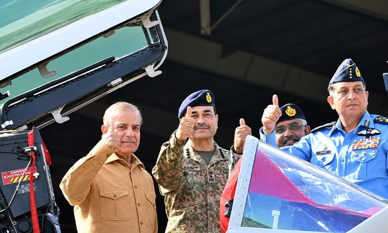 PM Shehbaz Hails PAF for Defending Pakistan’s Airspace
