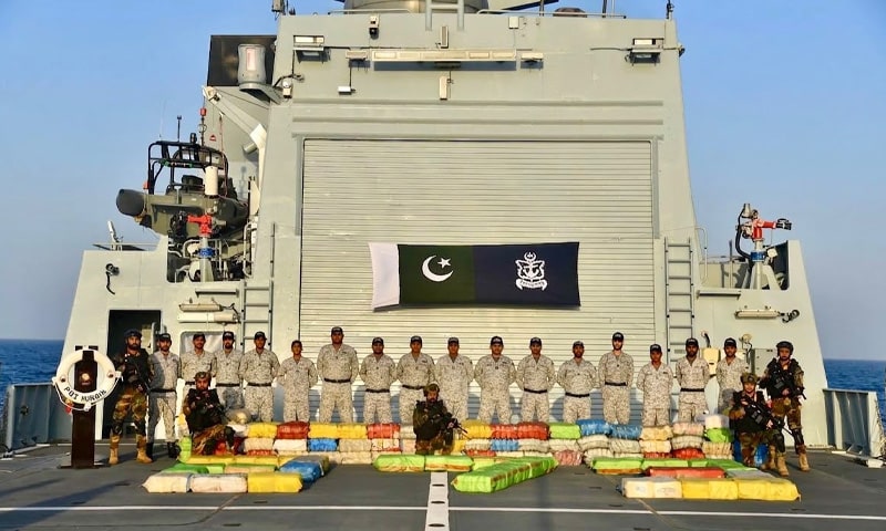 Pakistan Navy Seizes Narcotics Worth $750 Million in Arabian Sea