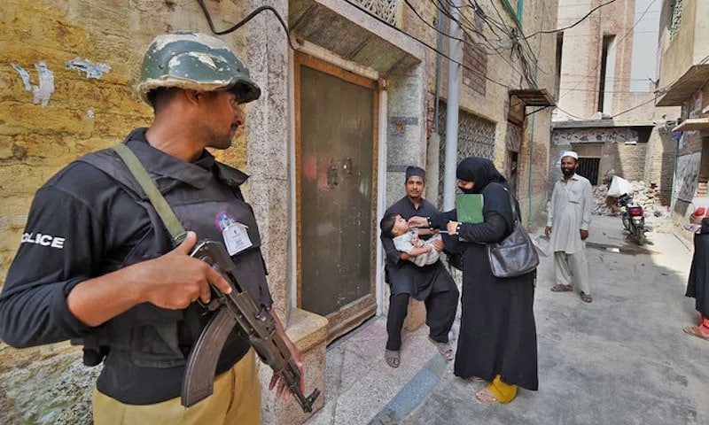 Two Policemen Guarding Polio Team Martyred in Terror Attack in Nushki