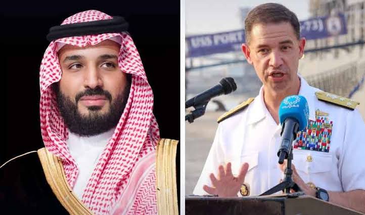 Saudi Crown Prince Meets CENTCOM Chief Amid Houthi Escalation