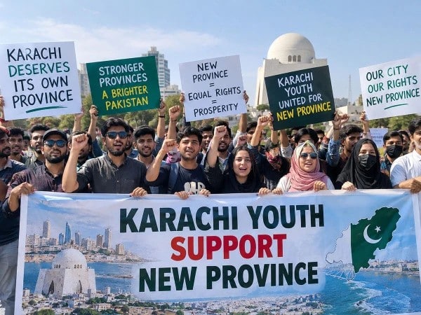Karachi Youth Voice Strong Support for New Province, Citing Better Governance and Development