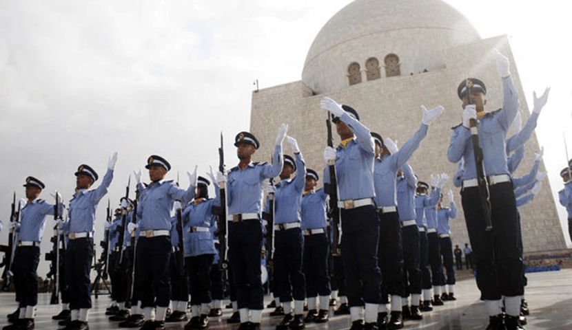 Defence Day: PAF Cadets Take Over Guard Duties at Mazar-e-Quaid in Karachi