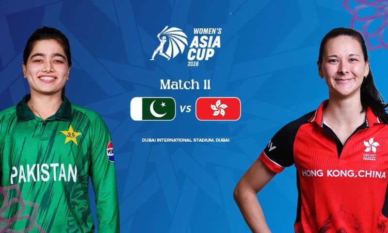 Pakistan Face Hong Kong in Women’s Asia Cup 2026 Clash on Monday, Eyeing Semi-Final Spot